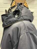 CP COMPANY MICRO KEI EXPLORER LONG PARKA 2 in 1 JACKET - BLACK SAND - Large / P2P 25” outer measurement - Image 7