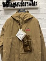 CP Company 234A Goretex Infinium Mixed Hooded 2 in 1 Long Jacket. - Image 2