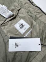 CP COMPANY 029A CHROME-R HOODED LENS OVERSHIRT IN WALNUT BROWN - Medium / 22” p2p - Image 5