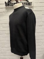 Cp Company 060B Brushed Emerized Diagonal Fleece Sweatshirt in Black   -   Medium / P2P 23” - Image 2