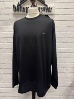 CP Company 055A Mercerized Light Jersey 70/2 T-Shirt in Black -   XXXL / 26” p2p - Image 3