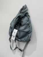 Cp Company 735A  medium sized cross bag in nylon B.       Colour - 809 / Blue - Image 4