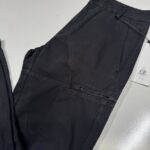 CP Company 199A Cargo Pant in Vintage Army Stucture in black