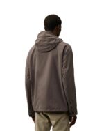 CP COMPANY 132A FLATT NYLON HOODED LENS OVERSHIRT IN BOULEVARD VIOLET. - Image 10