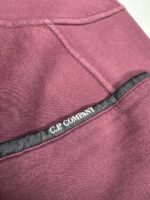 CP company 059A  Light Fleece 1/4 zip Sweatshirt in Potent Purple - Image 4