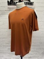 CP COMPANY 031A 30/1 Jersey T-shirt in Pumpkin Orange