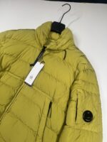 CP COMPANY 028A Eco-Chrome R Down Jacket in Golden Yellow - Image 4