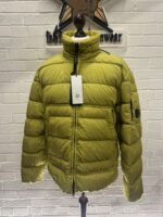 CP COMPANY 028A Eco-Chrome R Down Jacket in Golden Yellow - Image 5