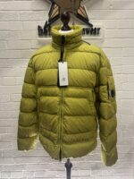 CP COMPANY 028A Eco-Chrome R Down Jacket in Golden Yellow - Image 5