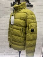 CP COMPANY 028A Eco-Chrome R Down Jacket in Golden Yellow - Image 7