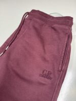 CP COMPANY 062B JOGGING PANT IN BRUSHED EMERIZED DIAGONAL FLEECE - Bordeaux/790 - Image 6