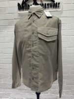 CP COMPANY  278A Corduroy Multi Pocket Shirt in Vintage Khaki / 327 - Image 4