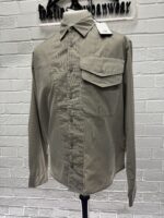 CP COMPANY  278A Corduroy Multi Pocket Shirt in Vintage Khaki / 327 - Image 7