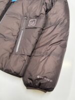 C.P. COMPANY 006A METROPOLIS PERTEX HOODED DOWN JACKET IN RUM & RAISEN - Image 4