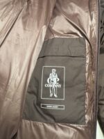 C.P. COMPANY 006A METROPOLIS PERTEX HOODED DOWN JACKET IN RUM & RAISEN - Image 10