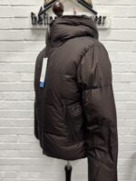 C.P. COMPANY 006A METROPOLIS PERTEX HOODED DOWN JACKET IN RUM & RAISEN - Image 16