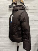 C.P. COMPANY 006A METROPOLIS PERTEX HOODED DOWN JACKET IN RUM & RAISEN - Image 17