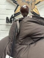 C.P. COMPANY 006A METROPOLIS PERTEX HOODED DOWN JACKET IN RUM & RAISEN - Image 18