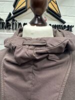 CP Company 274A Brushed & Emerized Diagonal Fleece hooded Sweatshirt in Boulevard - Image 4