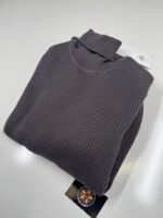 C.P. Company 184A Turtleneck Full Rib merino wool pull over in  Purple Dove / 771 - Large / p2p 22" - Image 3