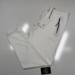 CP COMPANY 072A JOGGING PANT IN LIGHT  FLEECE - WHITE / 103