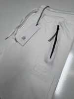 CP COMPANY 072A JOGGING PANT IN LIGHT  FLEECE - WHITE / 103 - Image 2