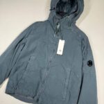 CP Company 275A 50 Fili Rubber Jacket in blue