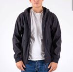 CP COMPANY 004A METROPOLIS SERIES METROSHELL HOODED JACKET IN BLACK. - Image 7