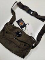 CP Company cross bag in nylon B - Green