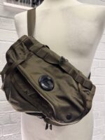 CP Company cross bag in nylon B - Green - Image 4