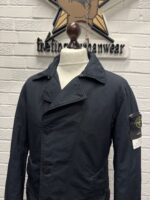 Stone Island 42149 DAVID-TC WITH PRIMALOFT® P.U.R.E™ INSULATION TRENCH COAT IN NAVY - Image 6