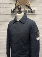 Stone Island 42149 DAVID-TC WITH PRIMALOFT® P.U.R.E™ INSULATION TRENCH COAT IN NAVY - Image 9
