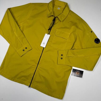 CP COMPANY 158A Gabardine overshirt  • Reg Fit •   Large  / P2P 23”