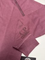 CP company 068A Light Fleece Crew Sweatshirt in Potent purple / 390 - Image 2