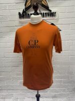 CP COMPANY 063A 30/1 Jersey T-shirt in orange