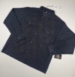 CP COMPANY 277A  Corduroy Multi Pocket Shirt in black sand / 995