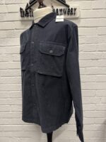 CP COMPANY 277A  Corduroy Multi Pocket Shirt in black sand / 995 - Image 5