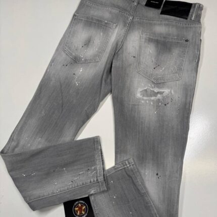 Dsquared Jeans Skater S74LB1244 SS23 Light Grey   -  Size 46 / W30”/L30”