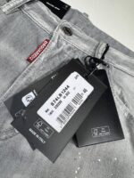Dsquared Jeans Skater S74LB1244 SS23 Light Grey   -  Size 46 / W30”/L30” - Image 4
