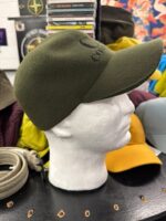 CP Company 299A knit cap in extrafine merino wool - Green - Image 4