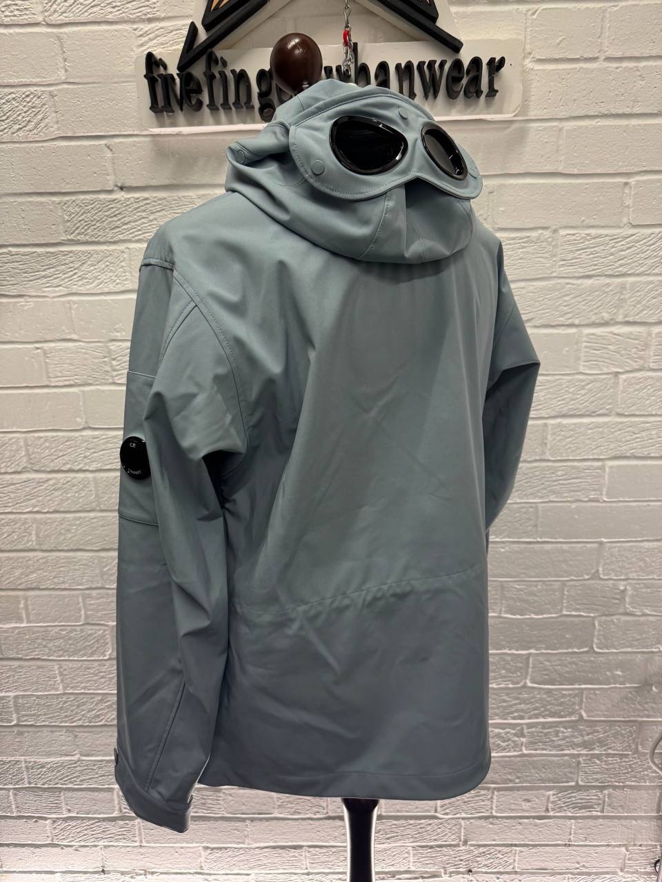 CP Company C.P. Shell-R goggle Jacket in Blue / 809 - Large / 23