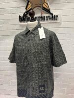 C.P. Company flatt Nylon baja-print cotton shirt - Black - Image 4