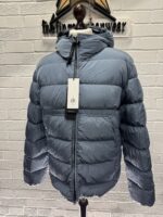 CP COMPANY 079A Chrome R Down Goggle Jacket in Flint stone blue  -    Large / 24” p2p - Image 6