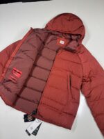 CP COMPANY 079A eco Chrome R Down Goggle Jacket in Scooter Red Size 44 / XS. / 21.5” p2p. - Image 6