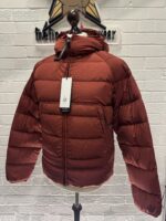 CP COMPANY 079A eco Chrome R Down Goggle Jacket in Scooter Red Size 44 / XS. / 21.5” p2p. - Image 8