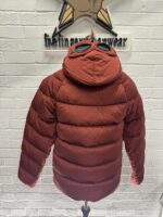 CP COMPANY 079A eco Chrome R Down Goggle Jacket in Scooter Red Size 44 / XS. / 21.5” p2p. - Image 10