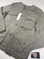 C.P. Company 161A Armored Stretch Buttoned Overshirt in Grape Leaf - Image 2