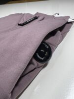 CP Company 027A Diagonal Raised Fleece 1/4 zip Sweatshirt -Purple Dove - Image 3