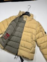 CP COMPANY 028A Eco-Chrome R Down Jacket in  Golden Sand - Image 4