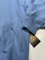 CP Company 080A Diagonal Raised Fleece goggle Hood Sweatshirt in light blue  -  XXXL / 26.5” P2P - Image 3